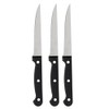 Gimel 518008 Coltello, Acciaio Inossidabile, Nero, 7 x 1,17 X