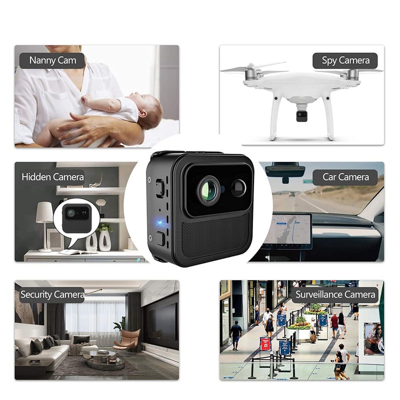 4K WIFI HD Small Camera Remote Control Motion Detection Night