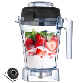 Twisvo 48 oz Container Compatible with Vitamix E310, E320, 5200, Classic & Explorian Blenders, Includes Drive Socket Kit