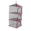 Outdoor Hanging Drying Rack Folding 4 Layers Storage Basket for