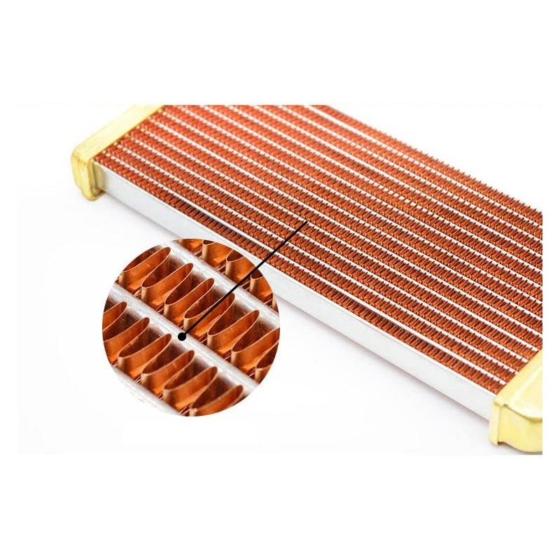 FreezeMod 360mm White G1/4" Threads Pure Copper Radiator 27mm Thick