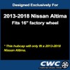 Premium Replica Hubcap, Replacement for Nissan Altima 2013-2018, 16-inch Wheel