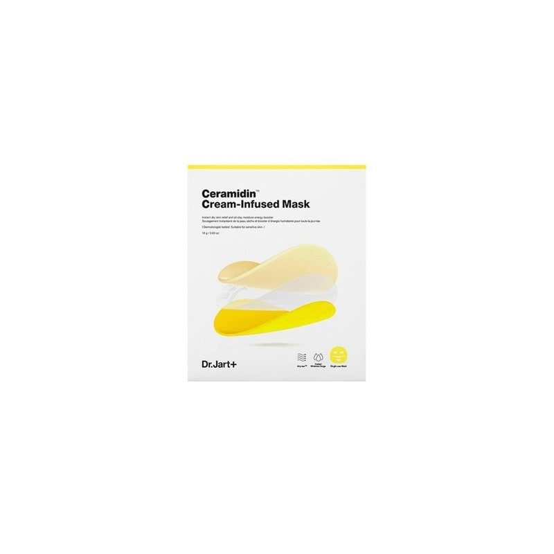 Dr. Jart Ceramidin Cream-Infused Mask 1 sheet / 닥터자르트 세라마이딘