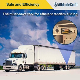 AltitudeCraft Tandem Slide Stopper for Semi Trucks – Heavy Duty Magnetic Axle Lock with Precise Adjustment, Durable Rubber Face, Built for Tough Conditions and Long-Term Reliability and Daily Use