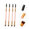 Outanaya 6pcs Eyebrow and Spoolie Brush Portable Makeup Tools for