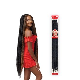 Sun Taiyang Outre Crochet Braids X Pression Twisted Up Bonita Infinity Locs 40inch 1 pack 2T1B425