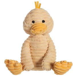 Apricot Lamb Apricot Lamb Toys Plush Corduroy Duck Stuffed Animal Soft Cuddly Perfect for Child (Corduroy Duck, 8.5 Inches)