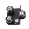 Back Support Plate Black Metal 3D Printer Extruder Back Support