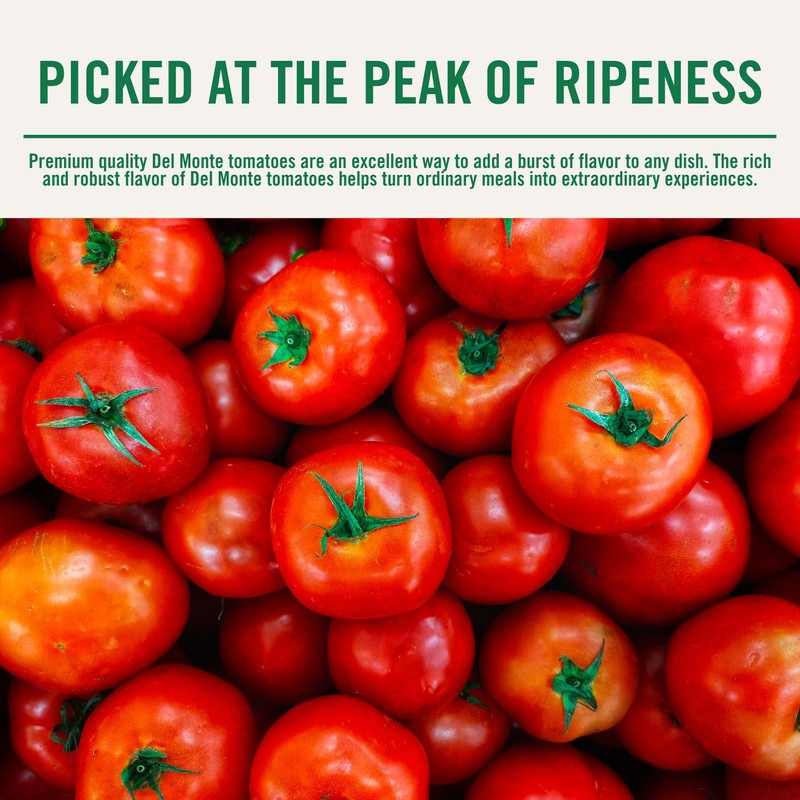 Del Monte Italian Recipe Stewed Tomatoes with the Flavors of
