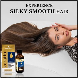 Alvanso Keratin Oil Hair Treatment Improves Elasticity, Adds Shine, Nourishes & Protects Ideal for Damaged, Frizzy, and Heat-Styled Hair - 50ml