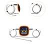 F Fityle BBQ Digital Meat Timer Thermometer Double Channel Barbecue