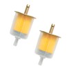 Lilaly 2 Pcs Fuel Filter Propane Fuel Filter Gas Filter