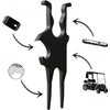 3-in-1 Golf Multi-Tool – Magnetic Holder for Golf Cart, Magnetic
