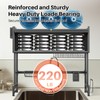Over The Sink Dish Drainer Drying Rack 3 Tiers with