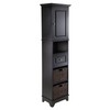 Winsome Wyatt Storage/Organization, Black