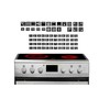 Cooker Symbol Sticker Set for Cooker Labelling (RPt32) (9 mm