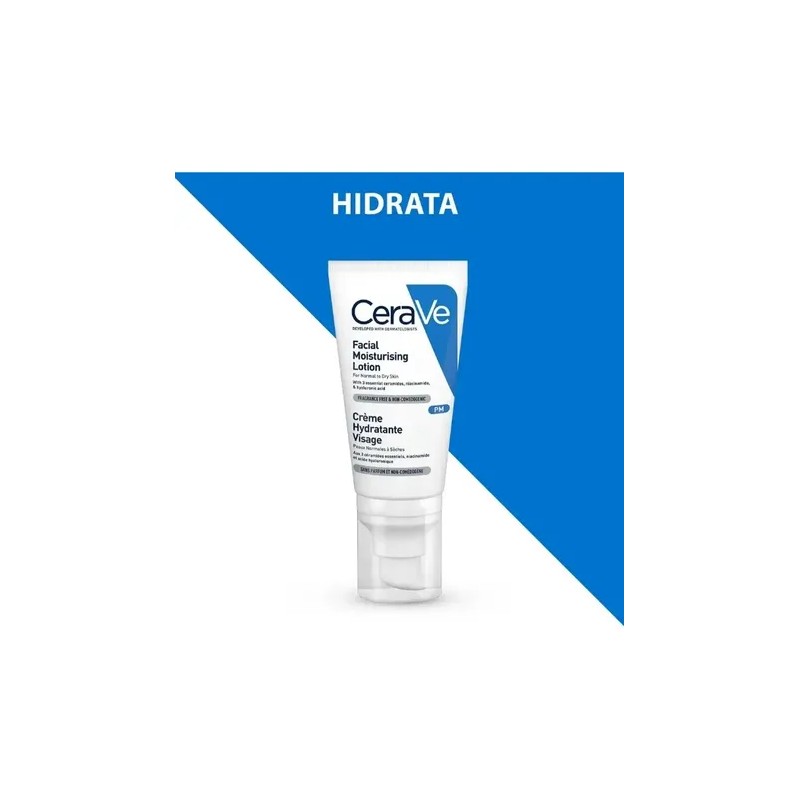 Cerave Loción Hidratante Noche 52ml Piel Normal Seca