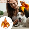 LWBMG Squeaky Dog Toys Plush Dog Toy with Crinkle Paper