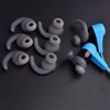 3 Pairs Silicone Hooks Eartip Eartips Earbuds Eargels Compatible with