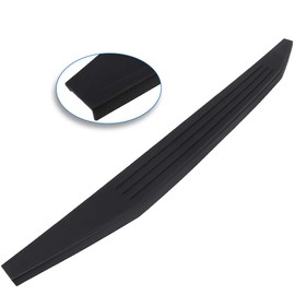 SCITOO Glossy Black Tailgate Molding Cap Body Kit with 2015-2020 for Ford for F-150 Without Flex Step Top Rear Tailgate Moulding Trim Splitter Chin Exterior Diffuser