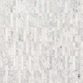 MSI Capri Blue Stacked Pattern Honed Marble Tile for Kitchen Backsplash, Floor Tile, Wall Tile for Bathroom, Shower Wall Tile, Mesh Mounted Mosaic Tile, Sample