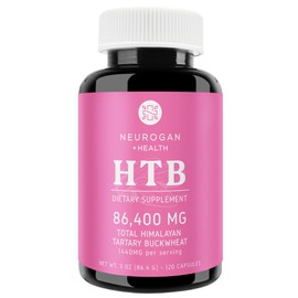 Neurogan Himalayan Tartary Buckwheat (HTB) Capsules - Pure Potent 1440 MG, 60 Day Supply - Supports Digestive Wellness* - Gluten-Free, 86,400 MG Total HTB - Lab Tested, Made in USA