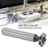 Straight Shank Metric Half Round HSS T Slot Router Bit