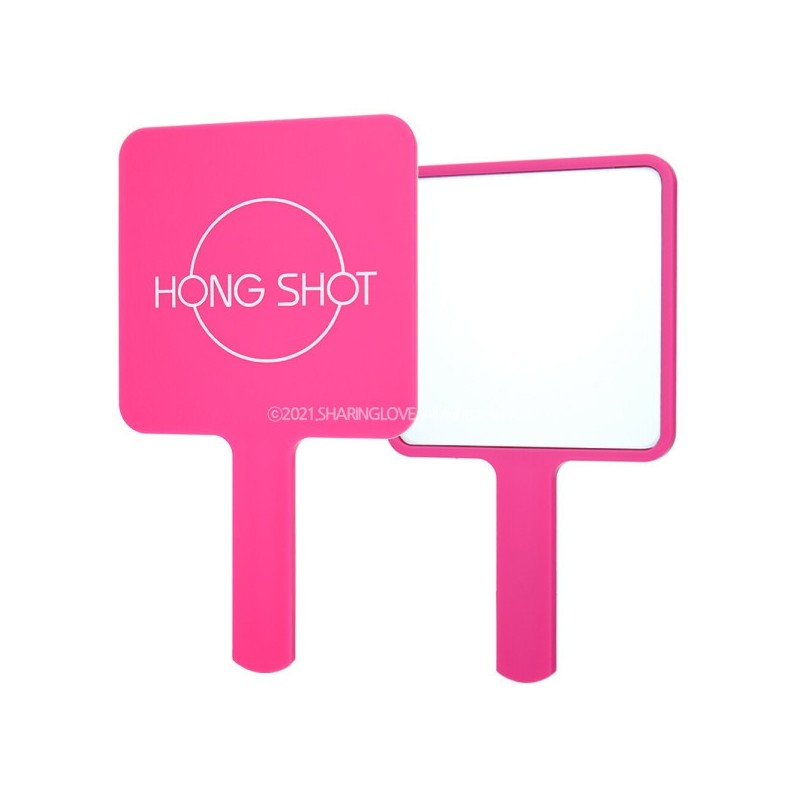 1 x Hongshot Beauty Mirror (Pink) / 홍샷 뷰티 거울