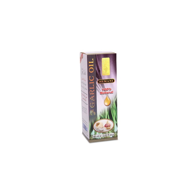 Hemani Garlic Oil 60ML (2 Fl Oz) Premium Oil with