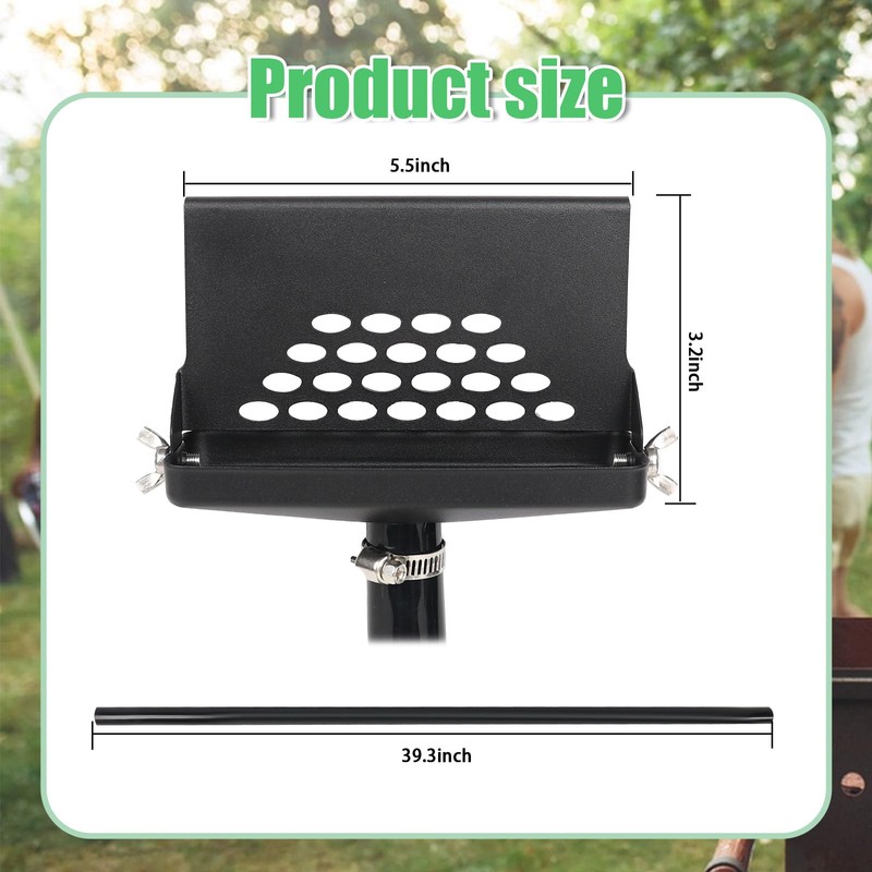 Upgrade Blackstone Grease Catcher - Rear Drainage Funnel for Blackstone