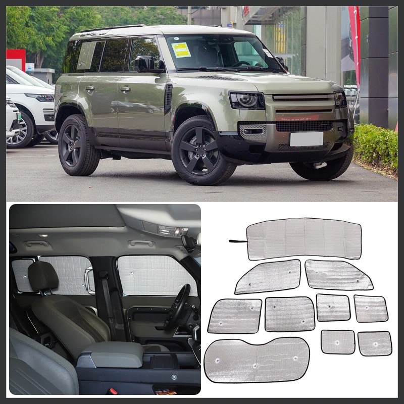momocar Car Window Sunshade Visors Full Set UV Block Cover