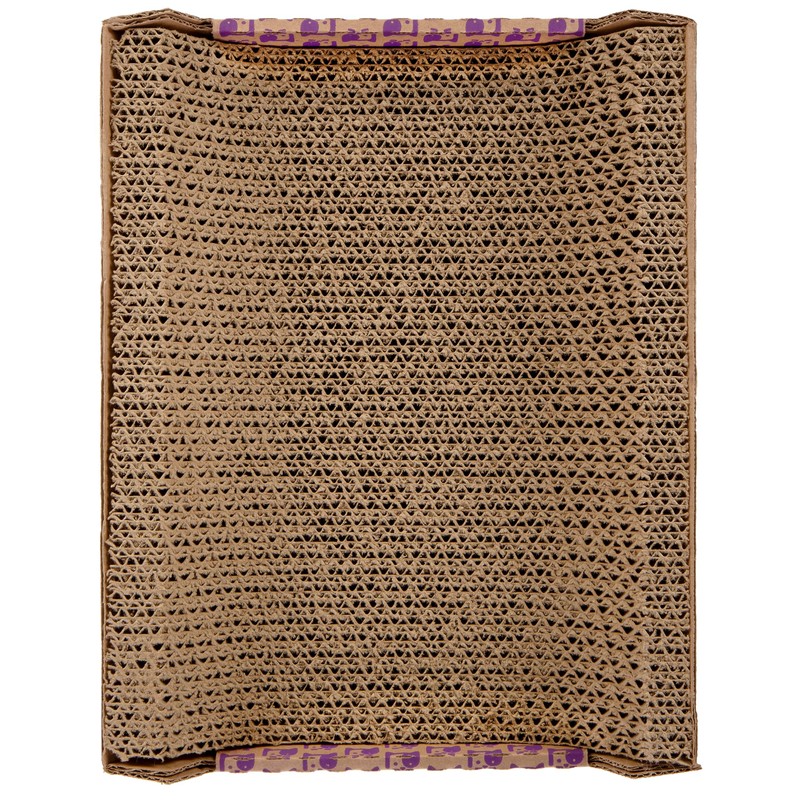 SmartyKat Super Scratcher Chaise Corrugated Cat Scratcher, Catnip Infusion Technology