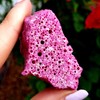 Red Honeycomb Ruby Corundum from Brazil - Raw rough free