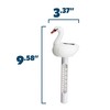 White Swan Floating Solar Thermometer for Pool and Spa, Color