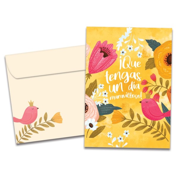 Tree-Free Greetings Spanish Birthday Greeting Card Eco Friendly Made in