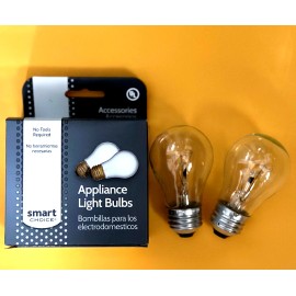 Frigidaire OEM Frigidaire 5304490731 Refrigerator/ Range 40 watt bulbs 2 Pack
