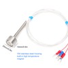 PT100 Magnetic Temperature Sensor Waterproof Adsorption Thermistor -60 to +150℃(5meters