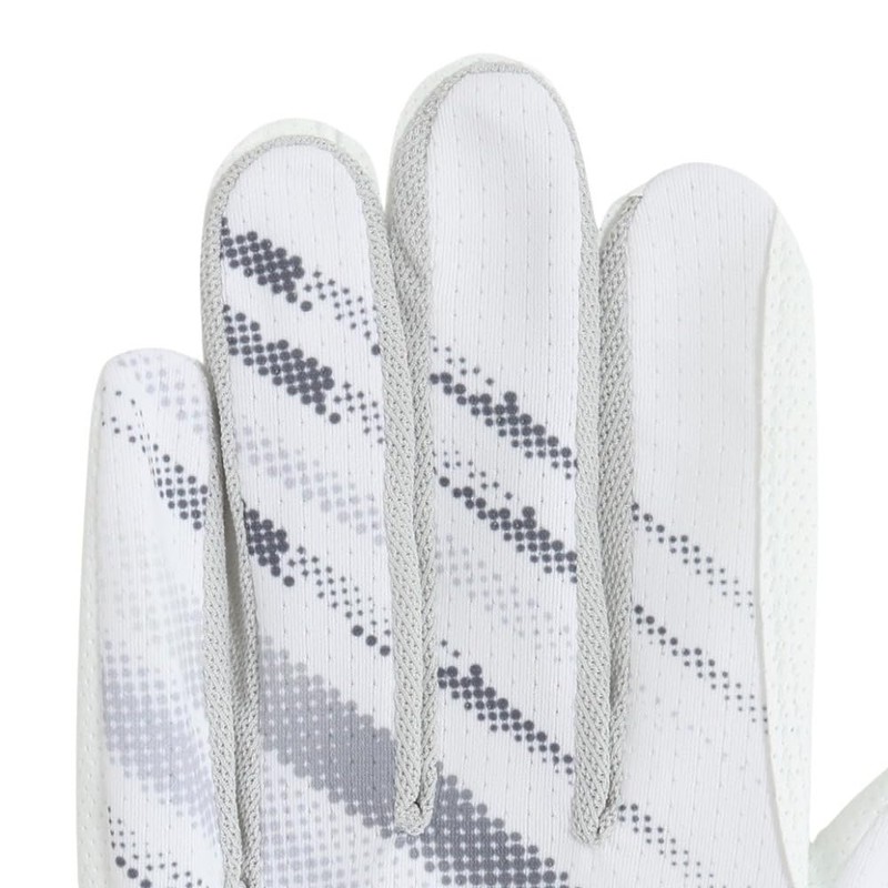 FootJoy Staycool EX Men's Golf Gloves, White/Gray, 9.8 inches (25