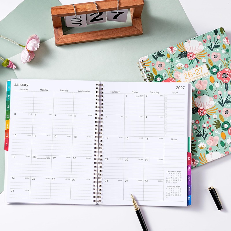 2026-2027 Planner - 2026-2027 Planner Weekly and Monthly, Jul.2026-Jun.2027, 8.5''x11'',
