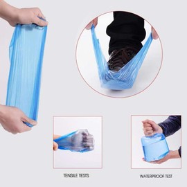 100pcs Protective Waterproof Disposable Plastic Arm/Sleeves Covers Oversleeves,Suitable for salon, house cleaning, hotel, restaurant (Transparent)