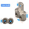 ZOOKOTO Classic Dual 4/6 Gauge Inputs to 5/16-Inch Ring Terminal