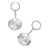 RBN Baptism Mini Compact Mirror Key Chain Party Favor for