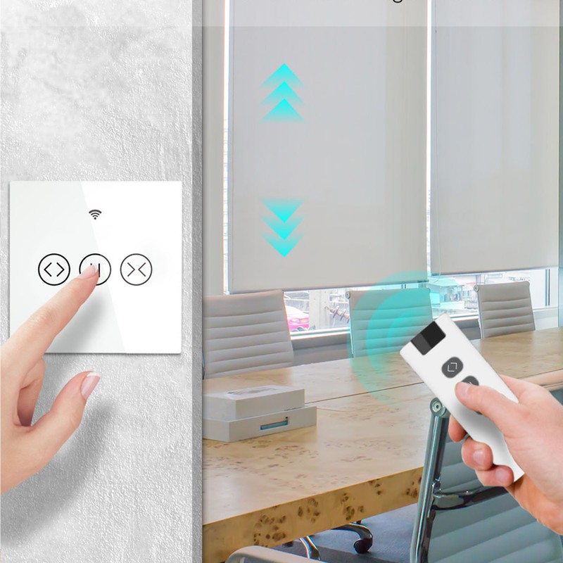 Smart Curtain Remote Controller ABS Automatic Wireless Smart Remote Controller