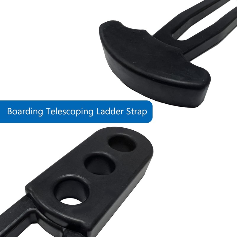 Marine Boat Telescoping Ladder Strap with 3 Adjustable Mounting Holes,