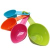 Rypet Dog Food Scoop Set of 4 - Plastic Measuring