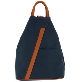 Fioretta Italian Genuine Leather Top Handle Backpack Purse Shoulder Bag Handbag Rucksack For Women