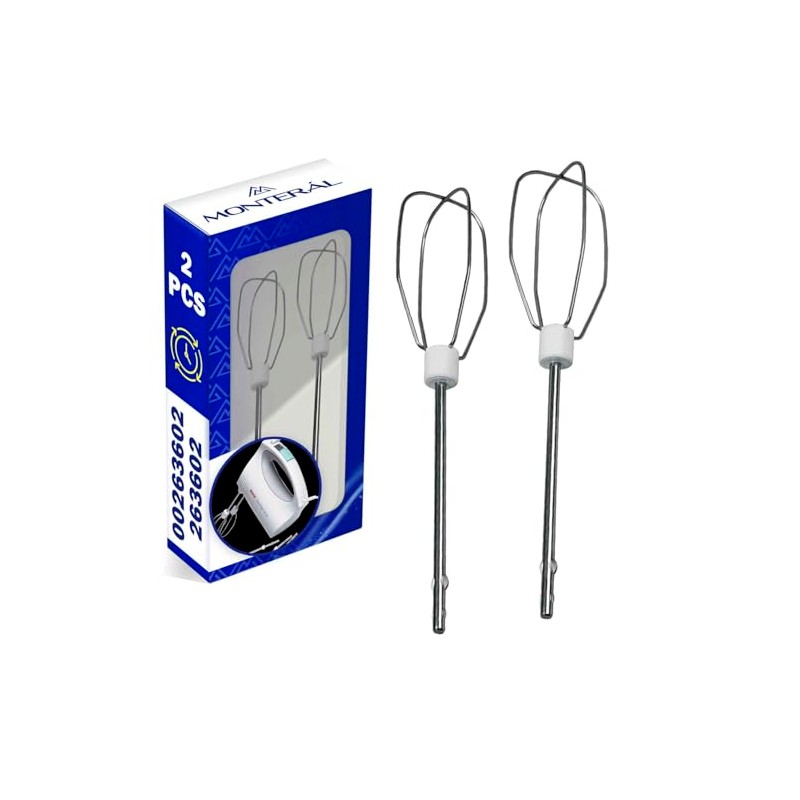 MONTERAL 2 Pieces Whisk Attachment for Blender with Original Code