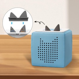 Replacement Ears and Replacement Cable with Screwdriver, Outer Ears Only, Cable Replacement for Toniebox, Replacement Parts for Tonies Volume Button (1 Power Cord)