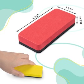 OWLKELA Dry Erase Erasers, Magnetic Whiteboard Erasers 8 Pack, Magnetic Dry Erasers for White Board, White Board Markers Dry Erase, Ideal for Classroom, Home, Office