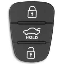 Car Key Keypad 3 Buttons Compatible with Kia Hyundai i10 i20 i30 ix20 ix35 Ceed Soul Venga Sportage